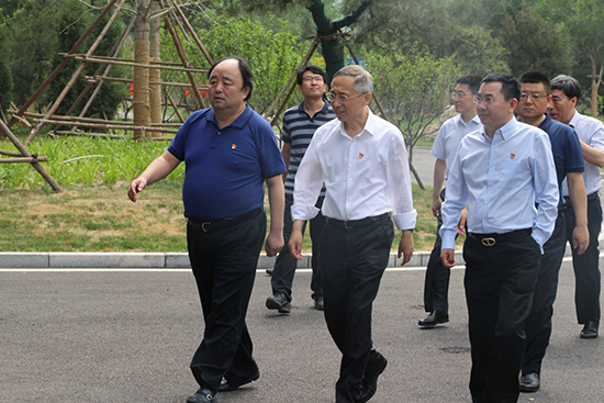 北京市副市长杨斌调研j9九游国际真人通州项目